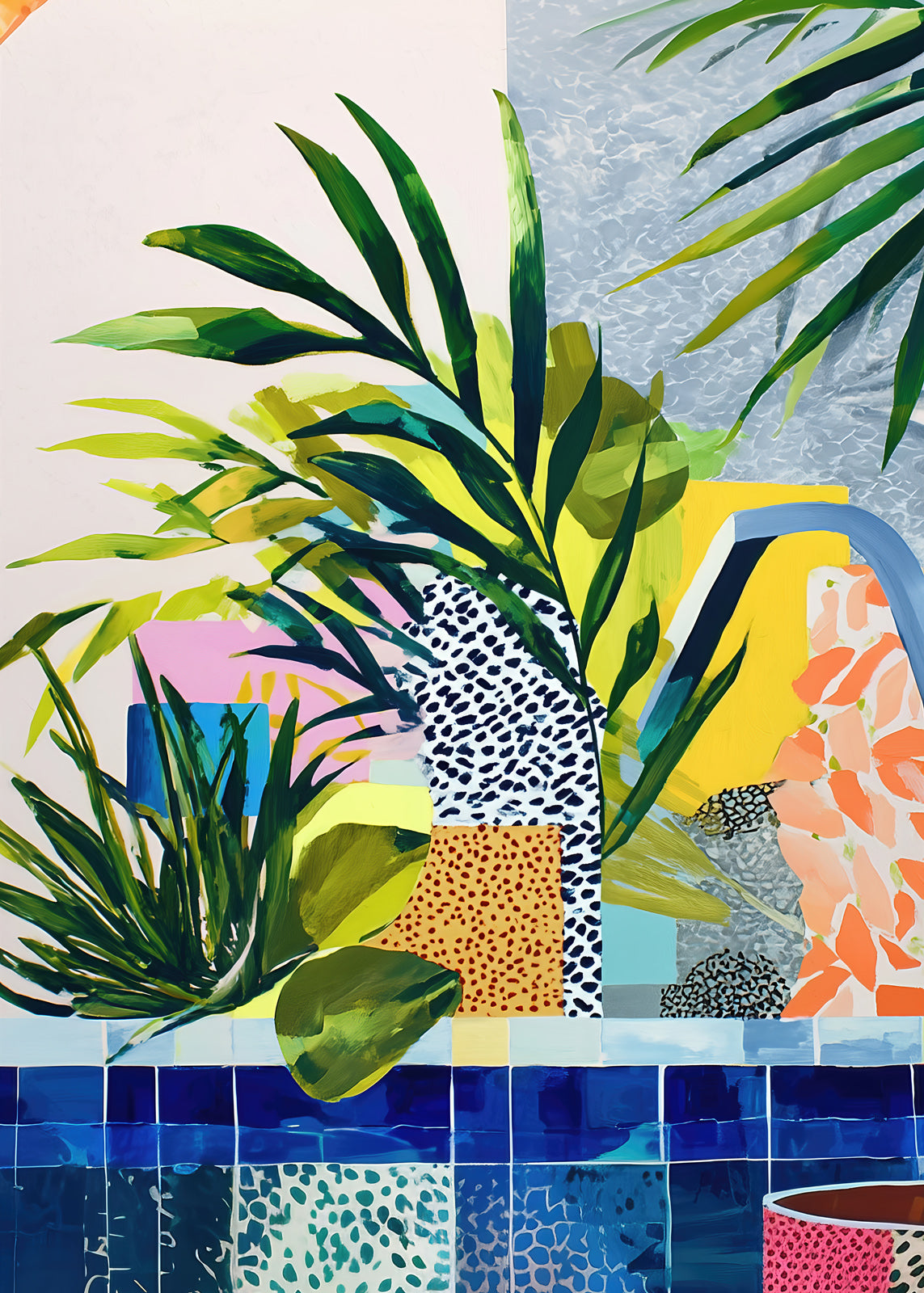 The Water is Warm (Portrait)