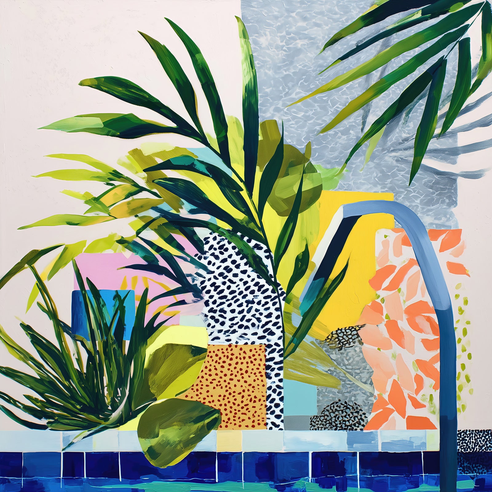 The Water is Warm (Square)