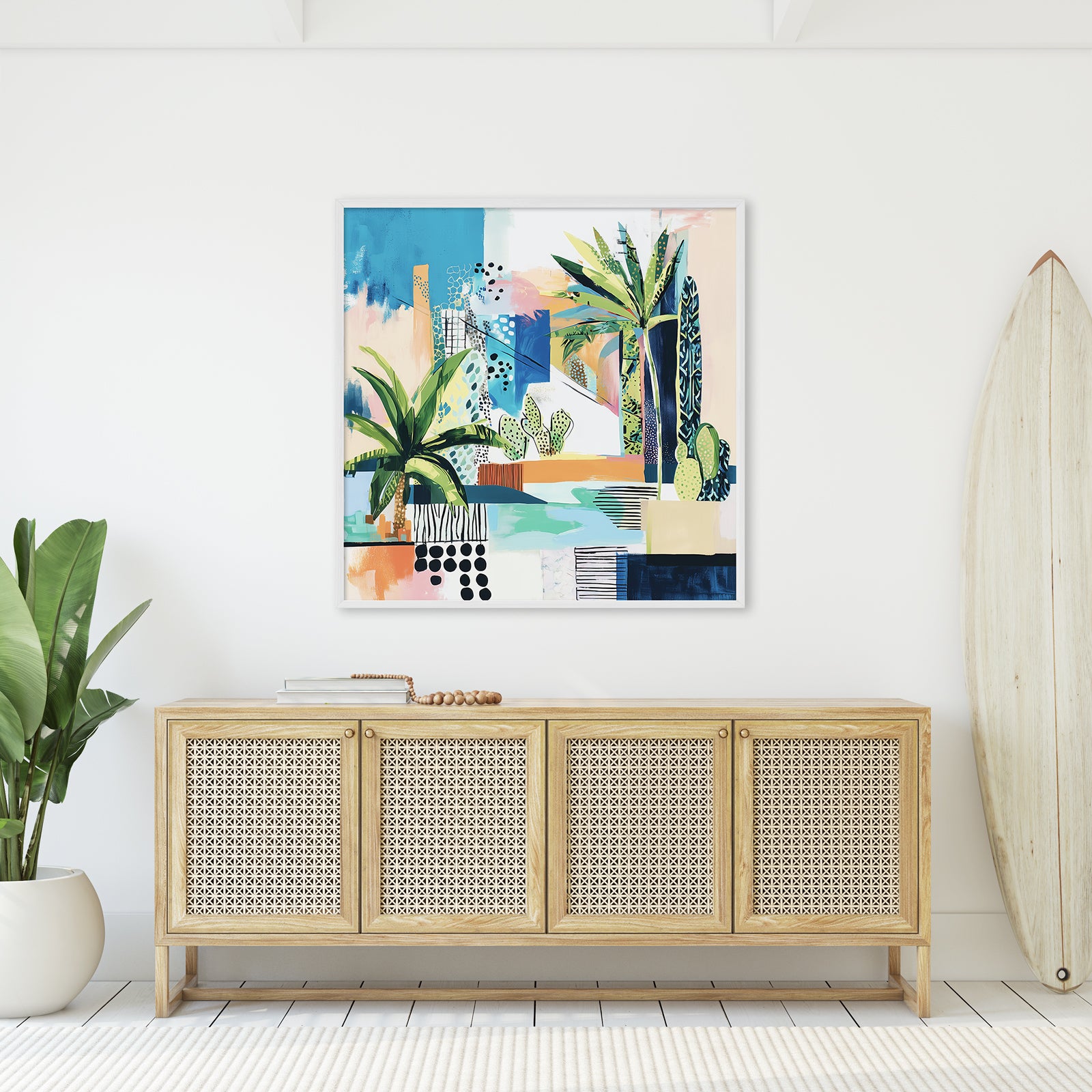 Tropical Cityscape (Square)